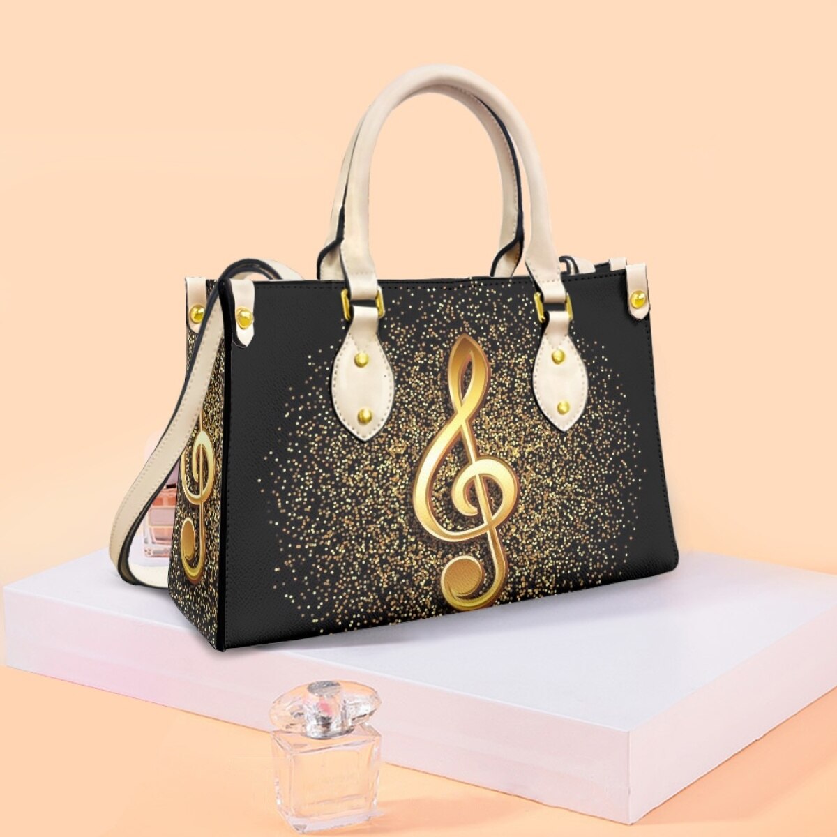 Music Note Piano Crossbody Bag
