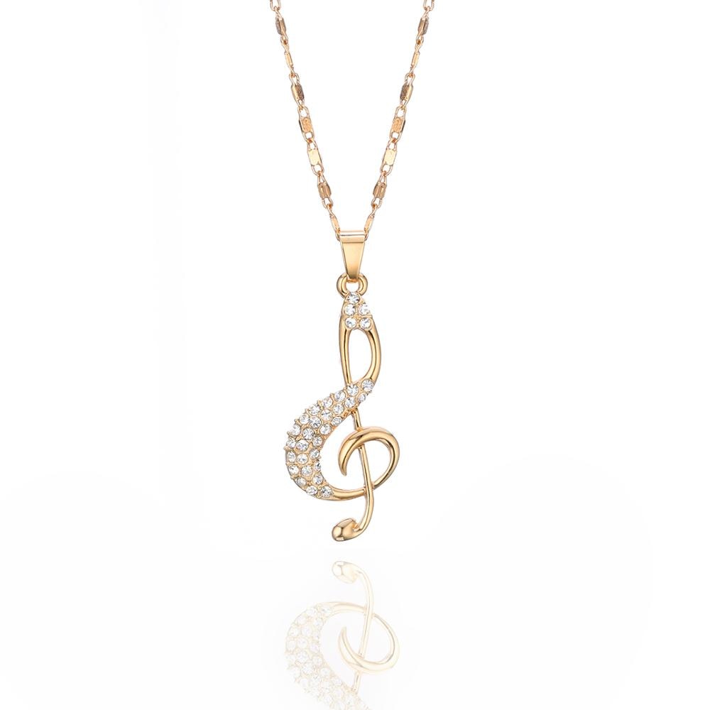 Free - Enchanting Music Notes Necklace