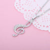 Free - Enchanting Music Notes Necklace