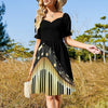 Gold Piano Key Dress