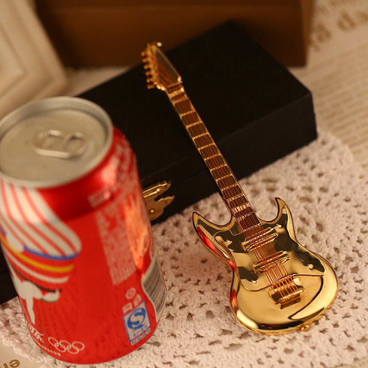 Guitar Gold Plating Miniature