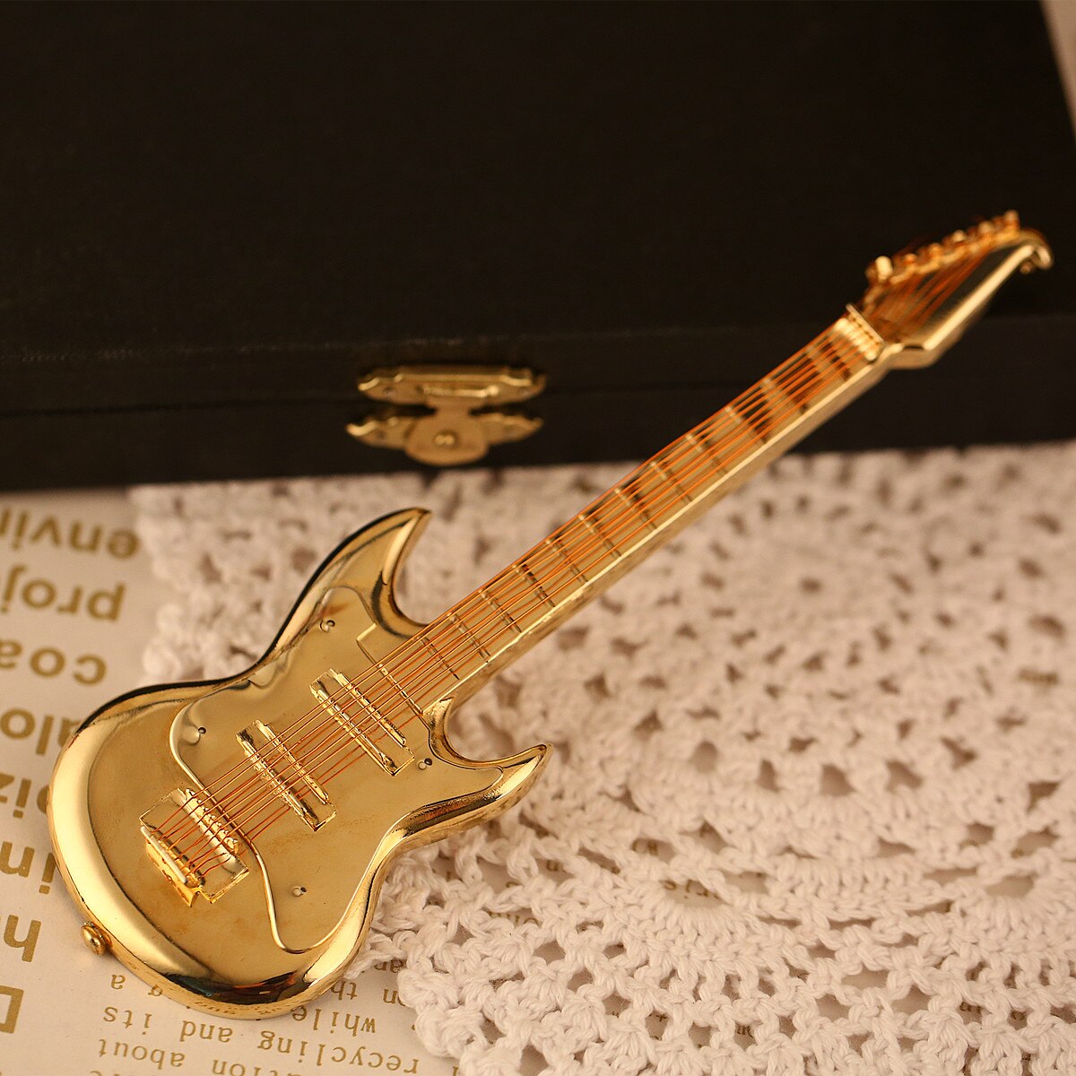 Guitar Gold Plating Miniature