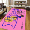 Graffiti Music Guitar Carpet