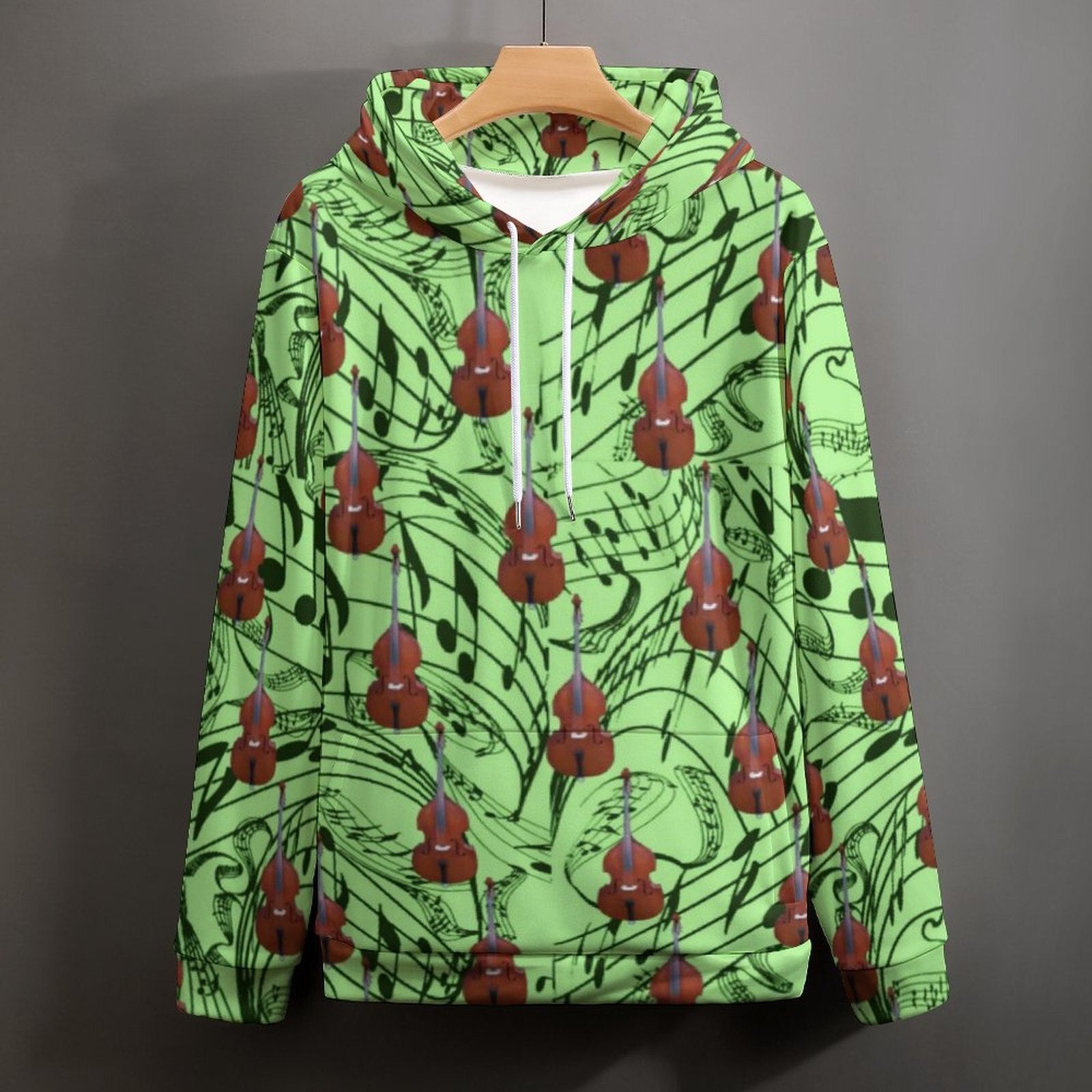 Music Note Instrument Loose Hoodie