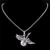 Guitar Angel Wing Necklace