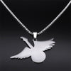 Guitar Angel Wing Necklace