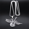 Guitar Angel Wing Necklace