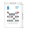 49 Guitar Chords Card Set