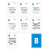 49 Guitar Chords Card Set