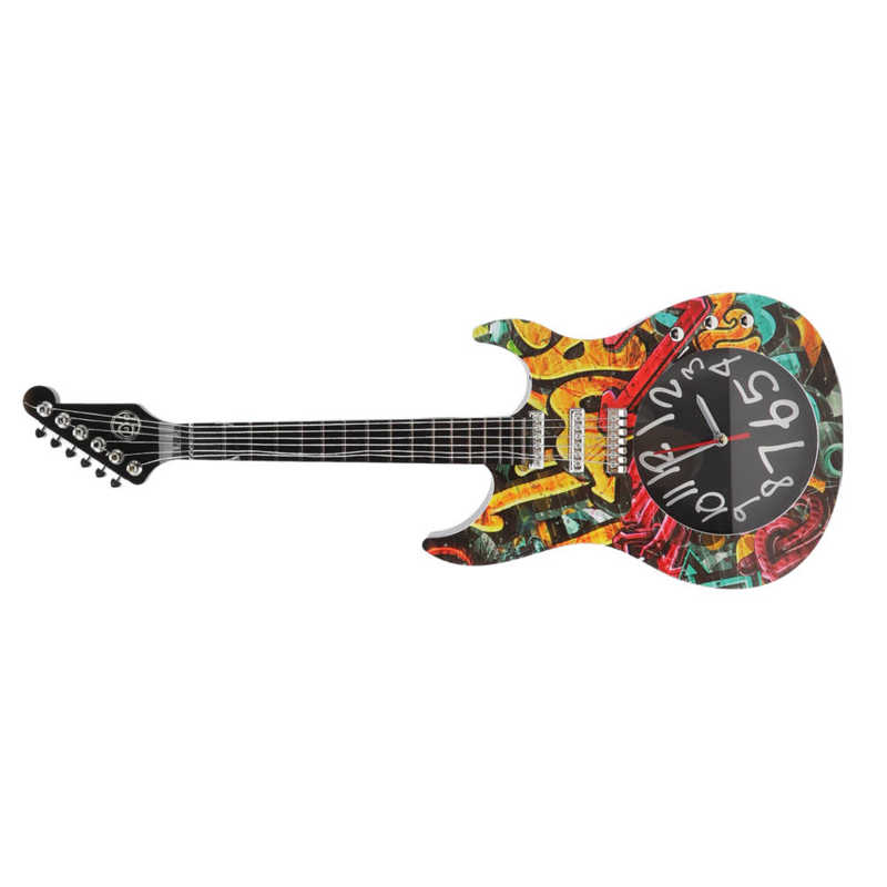 Electric Guitar Wall Clock