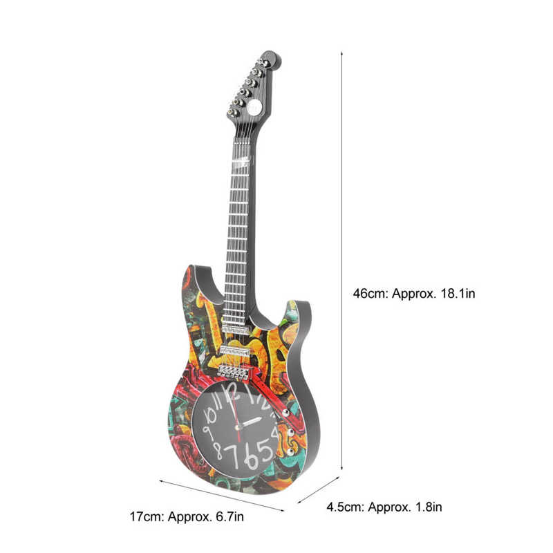 Electric Guitar Wall Clock