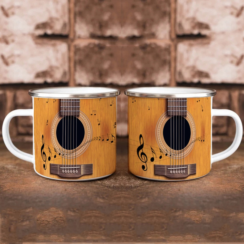 Violin Guitar Camping Mug Collection