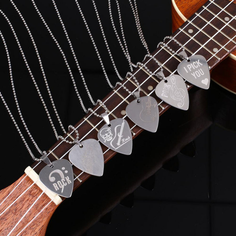 Free - Guitar Pick Necklace - Artistic Pod Review