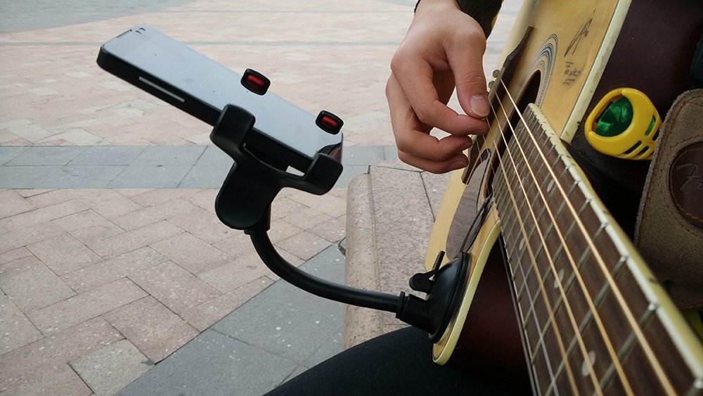 Guitar Phone Aide Stand