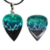 Northern Light Guitar Pick Necklace