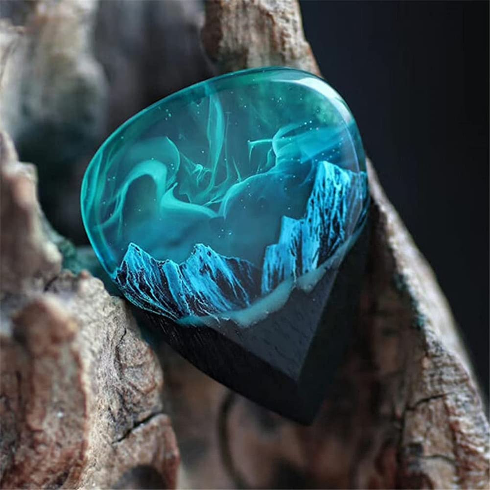 Northern Light Guitar Pick Necklace