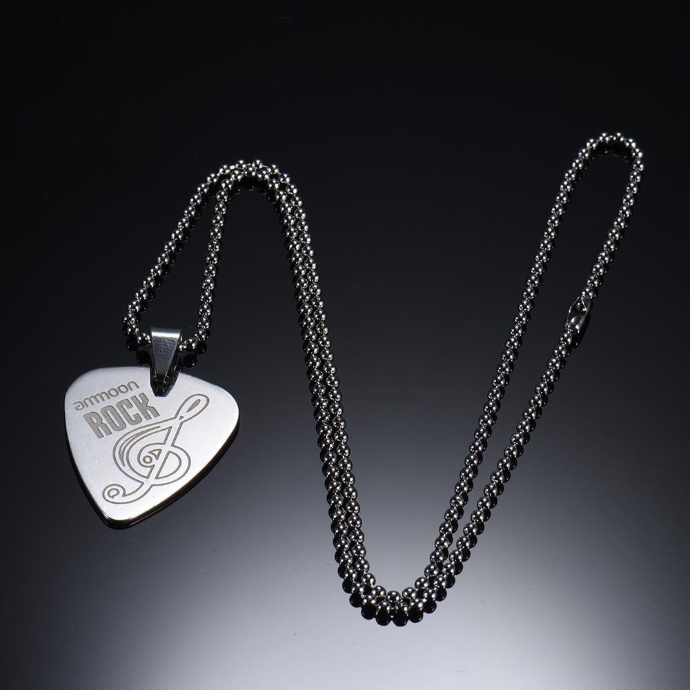 Guitar Pick Pendant Necklace