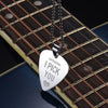 Guitar Pick Pendant Necklace