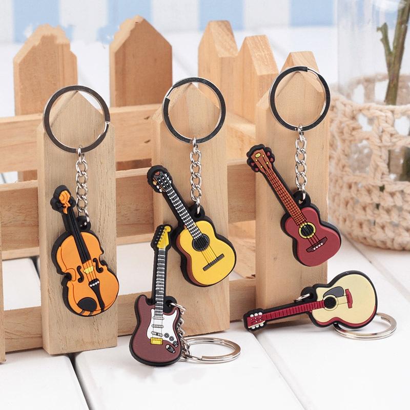 Musical Instrument Key Chain
