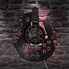Guitar Vinyl Record Wall Clock