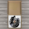 Guitar Vinyl Record Wall Clock