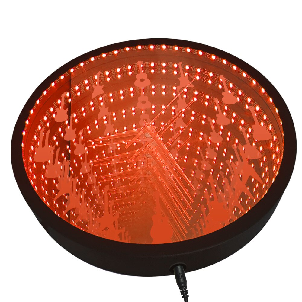 Guitar Variety Infinity Wall Clock