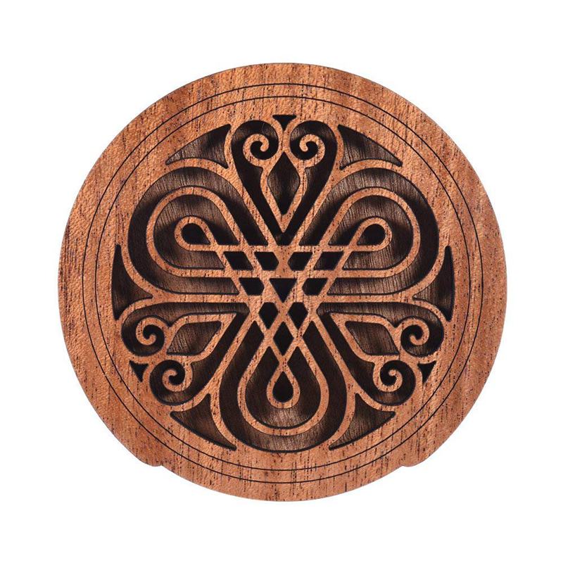 Guitar Wooden Sound Hole Cover
