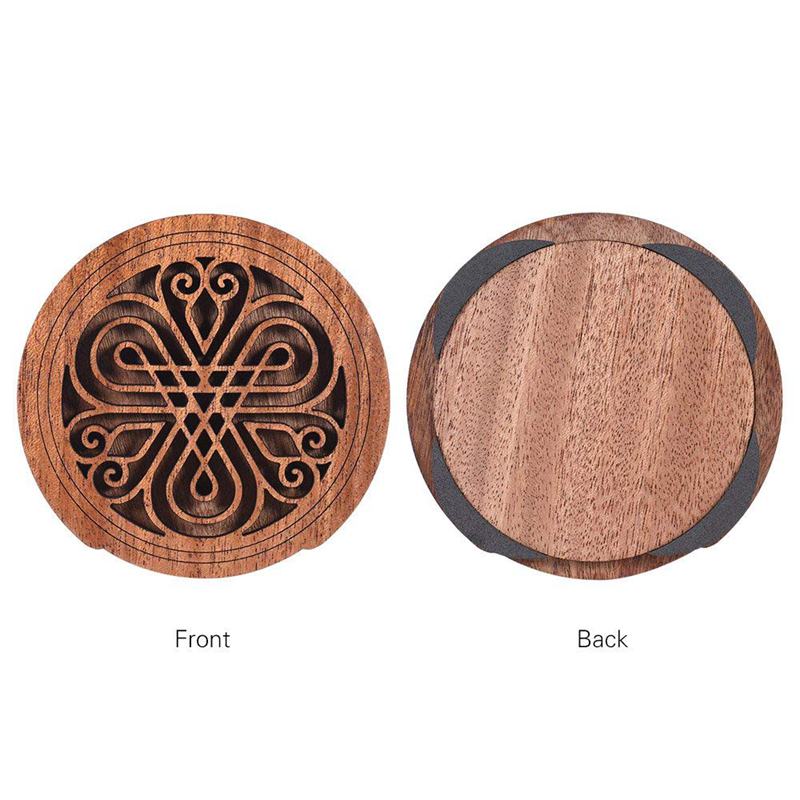 Guitar Wooden Sound Hole Cover