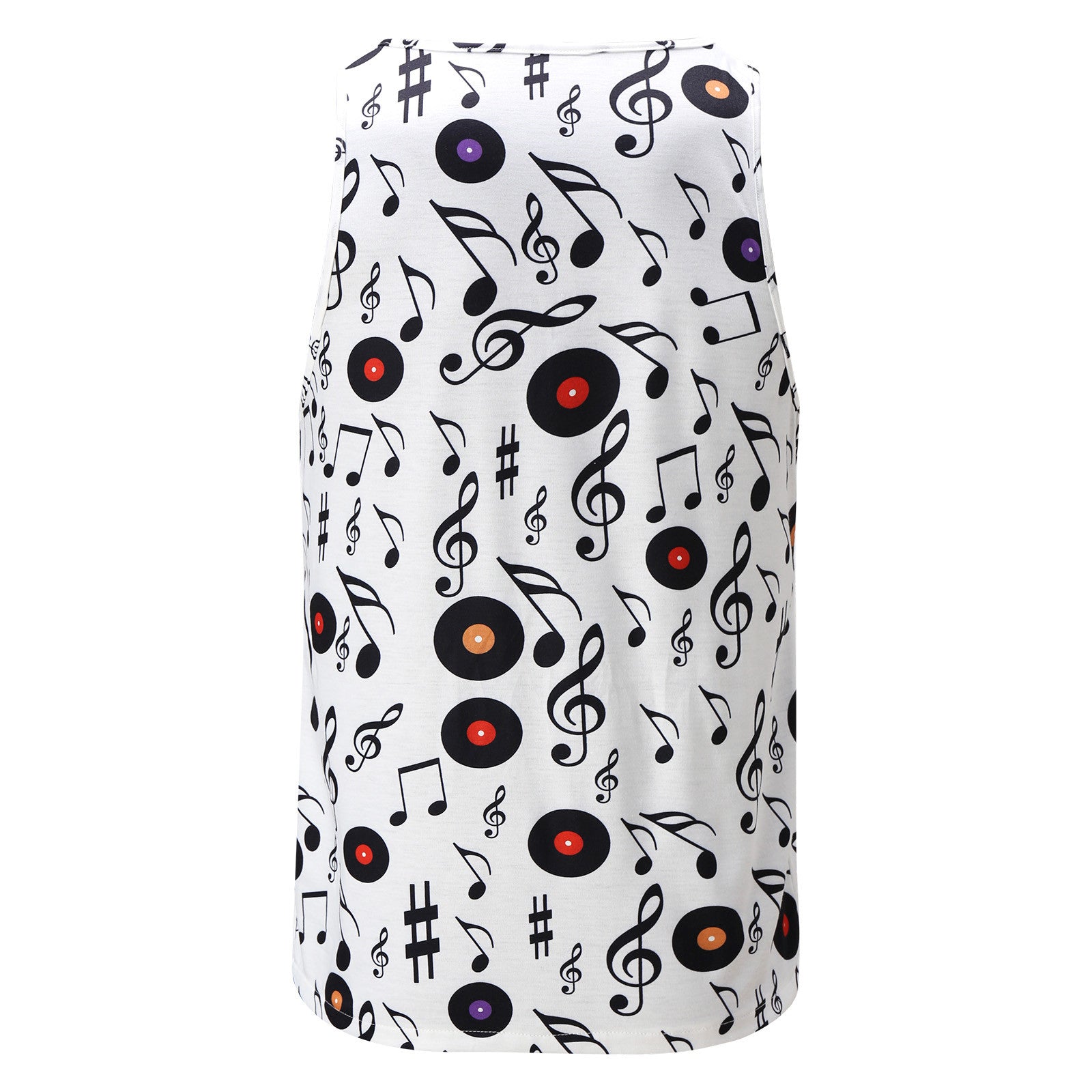 Vinyl Record Music Tank Top