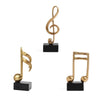 Golden Music Notes Ornament