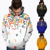 Colorful Music Notes Hoodie