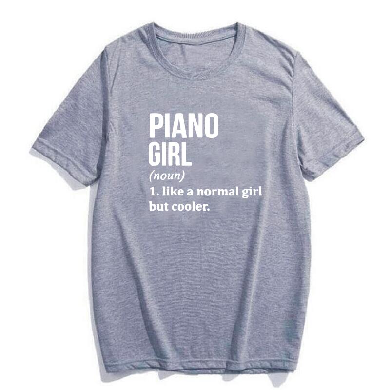 Piano Girl Definition T-Shirt