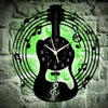 Guitar Music Vinyl Record Wall Clock