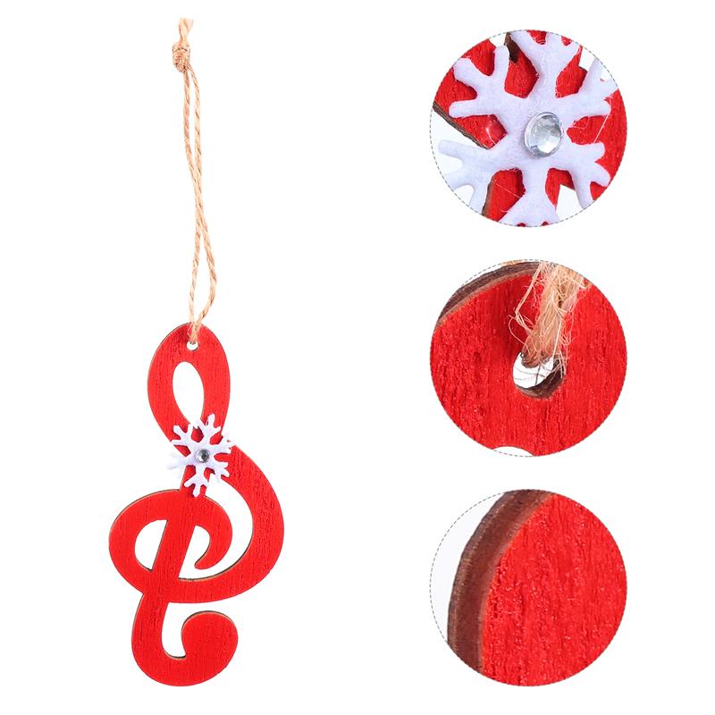 Music Notes Christmas Tree Hanging Decor