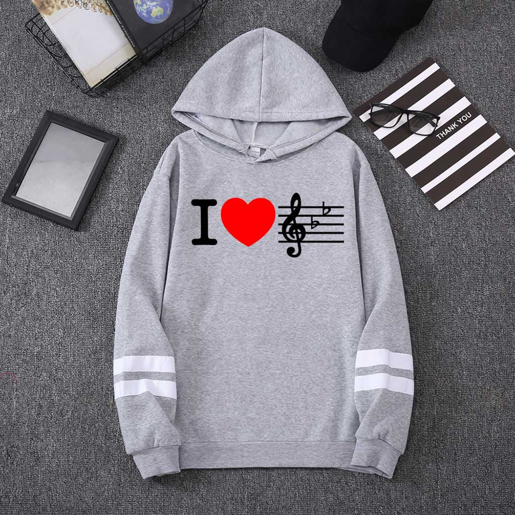 I Love Music Hoodie
