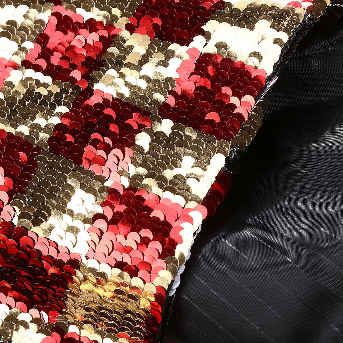 Plaid Sequins Blazer