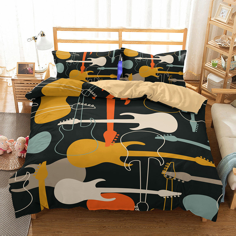 Music Instruments Bedding Set
