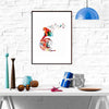 Colorful French Horn Wall Art