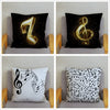 Sheet Music Print Cushion Cover