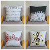 Sheet Music Print Cushion Cover