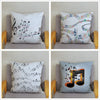 Sheet Music Print Cushion Cover