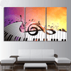 3 Pieces Music Keys Piano Canvas Art - { shop_name }} - Review