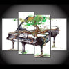 4 Pieces Nature Piano Canvas Art - { shop_name }} - Review