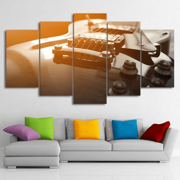 5 Pieces Classical Guitar Canvas Art - { shop_name }} - Review