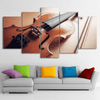 5 Pieces Classical Violin Canvas Art - { shop_name }} - Review