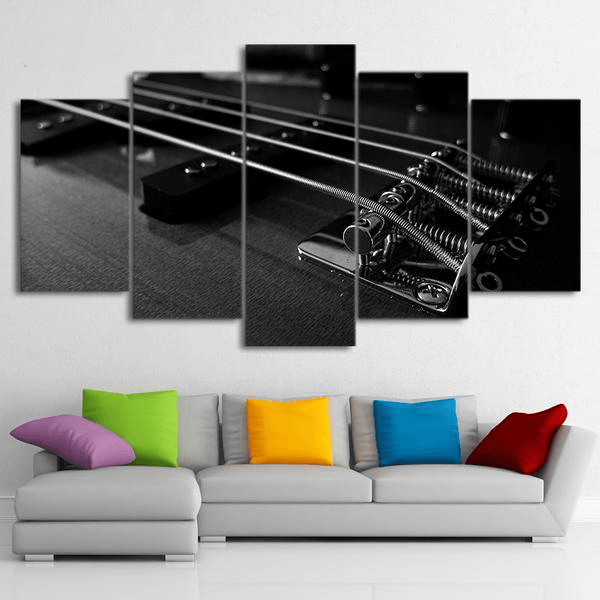 5 Pieces String Guitar Canvas Art - { shop_name }} - Review