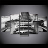 5 Pieces Monochrome Guitar Canvas Art - { shop_name }} - Review