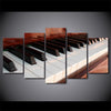5 Piece Classic Piano Keys Canvas Art - { shop_name }} - Review
