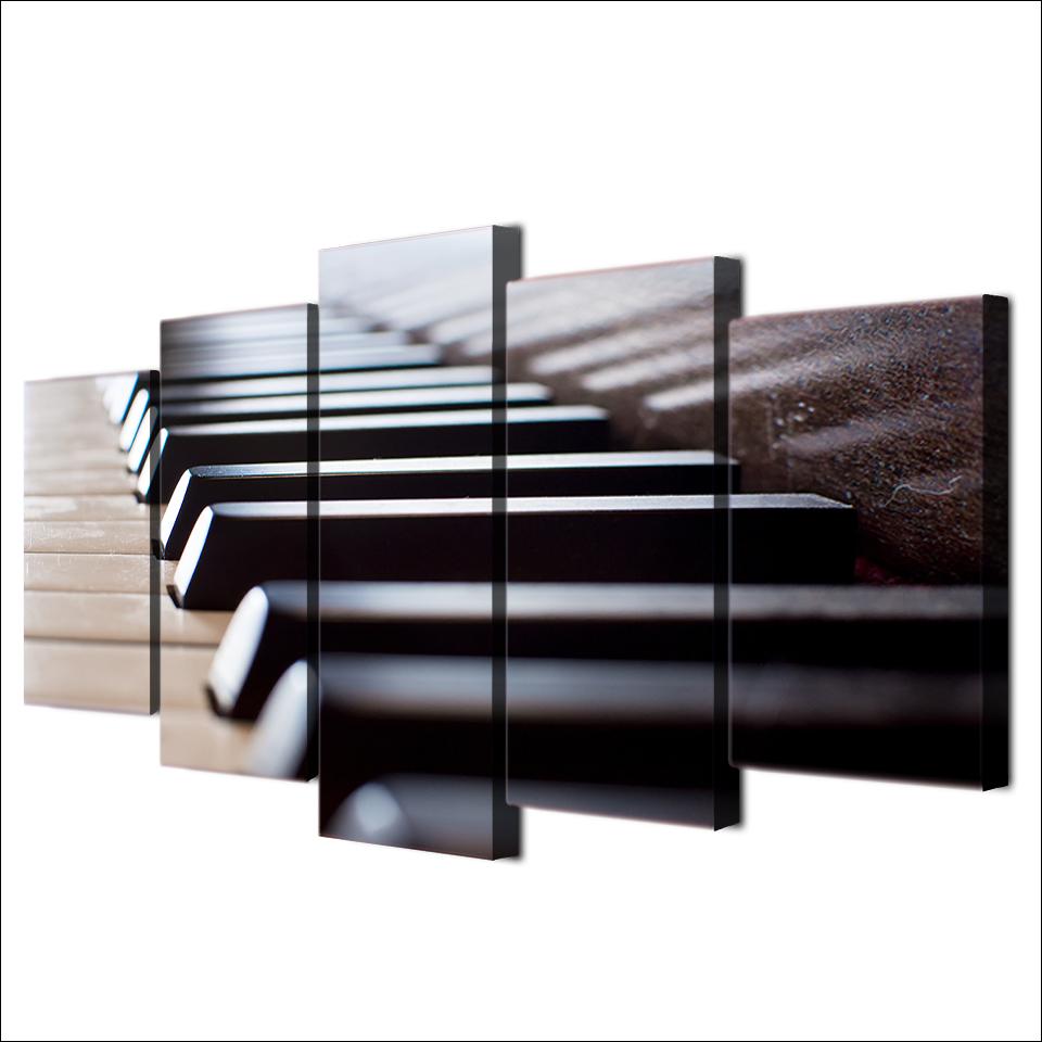 5 Pieces Minimalist Piano Canvas Art - { shop_name }} - Review