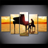 5 Pieces Classical Piano Canvas Art - { shop_name }} - Review